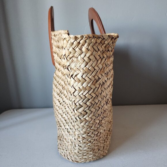 Madewell Straw Tote "LIKE NEW" - Picture 6 of 16